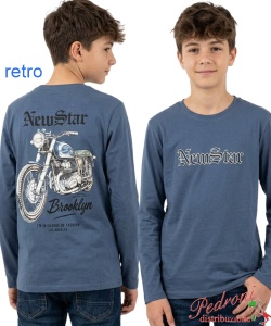 Maglia ragazzo MR JEK DS8458 AVIATOR 8/16 anni