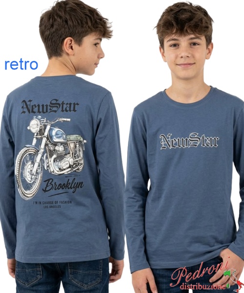 Maglia ragazzo MR JEK DS8458 AVIATOR 8/16 anni