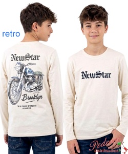 Maglia ragazzo MR JEK DS8458 PANNA 8/16 anni