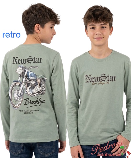 Maglia ragazzo MR JEK DS8458 VERDE 8/16 anni