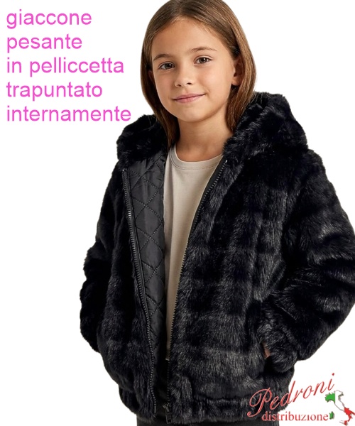 Giaccone in Pelliccetta bambina SWEET SR1151...