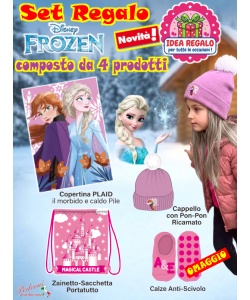 * SET REGALO INVERNO * FROZEN contenente 4 PRODOTTI art.FR763