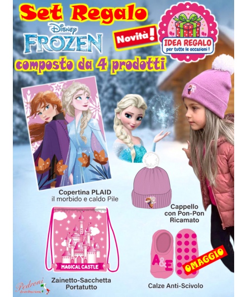 * SET REGALO INVERNO * FROZEN contenente 4...