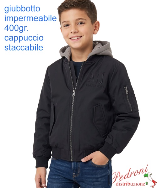 Giubbino bambino ARMATA MILITARE LY5132 NERO...
