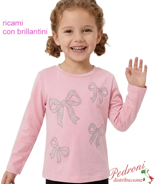 Maglia bambina LOLLITOP BB290 CLIVIA 3/8 anni