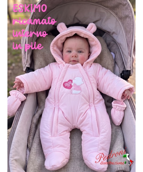 ESKIMO BABY IRGE art.IG107/1 ROSA 0/12 Mesi